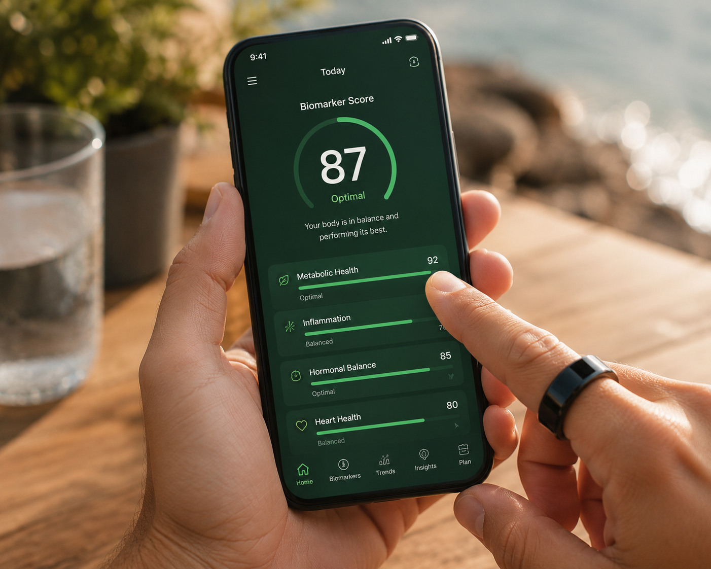 Elara app on phone